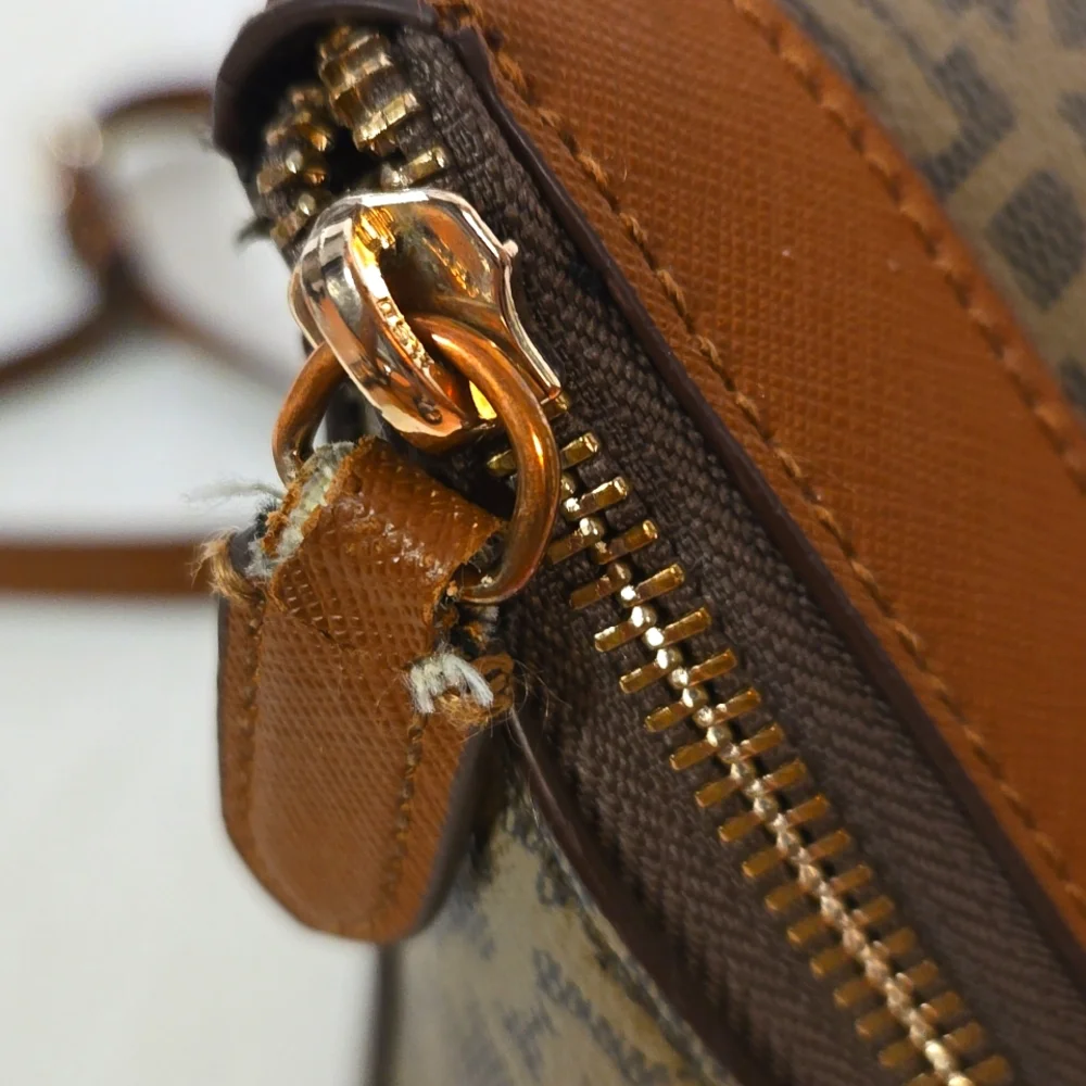 DKNY Logo Faux Leather Backpack - Picture 10 of 15
